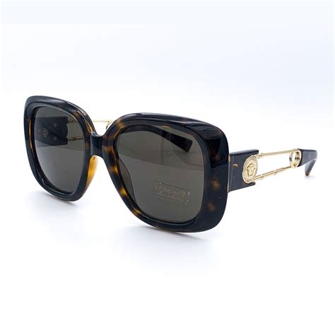 versace tortoiseshell wrapped sunglasses|tortoise shell sunglasses.